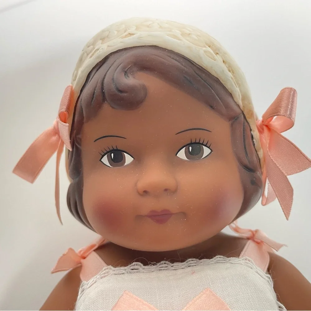 Daisy Kingdom 12" Vintage Dark Skinned Rosie Doll and Extra Outfit - Picture 1 of 9